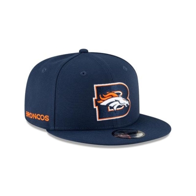 Denver Broncos Gorra | New Era NFL Logo Mix 9fifty Snapback Cap Mexico - Naranjas